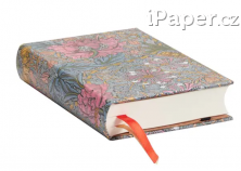 Diář Paperblanks 2025 Morris Pink Honeysuckle mini denní DED5735