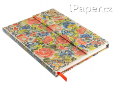 Diář Paperblanks 2025 Pear Garden ultra vertikální DED5823