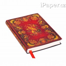 Zápisník Paperblanks Fiammetta Flexis midi linkovaný FB9827-0